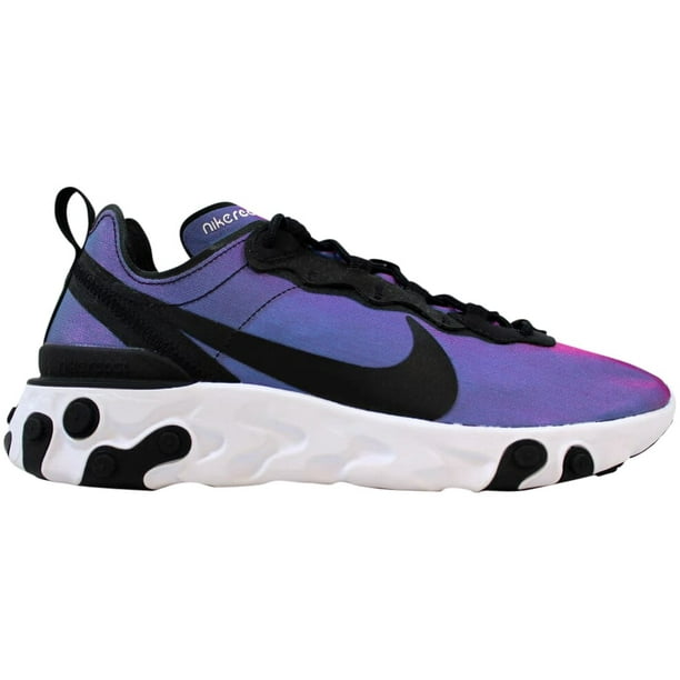 Nike Nike React Element 55 Prm Su19 Black Laser Fuchsia Bq9241 002 Men S Walmart Com Walmart Com