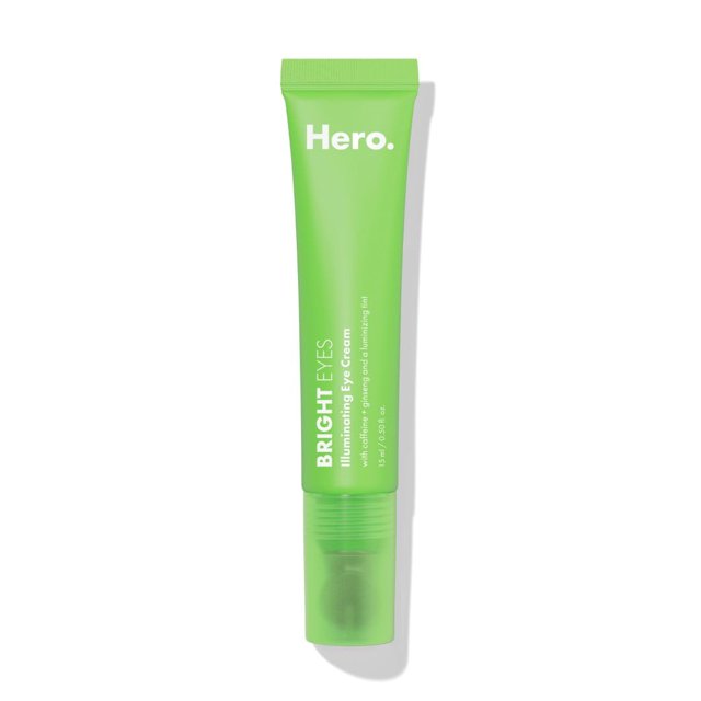 Bright Eyes Illuminating Eye Cream - Reduces the Look of Dark Circles With Multiple Applications - Featuring a Stainless Steel Tip for a Cooling Effect (0.5 fl oz)