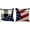 Buffalo Usa Flag, variant on 2 Pack Vintage Halloween Decor Pillow Covers Hocus Pocus Trick or Treat Halloween Ghost Bat Farmhouse Saying Decorative Fall Throw Pillow Cases 20x20 Inch Cotton Linen Cushion Cover