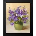 thumbnail image 2 of Weber, Max 12x14 Black Modern Framed Museum Art Print Titled - BLUE BOUQUET, 2 of 5