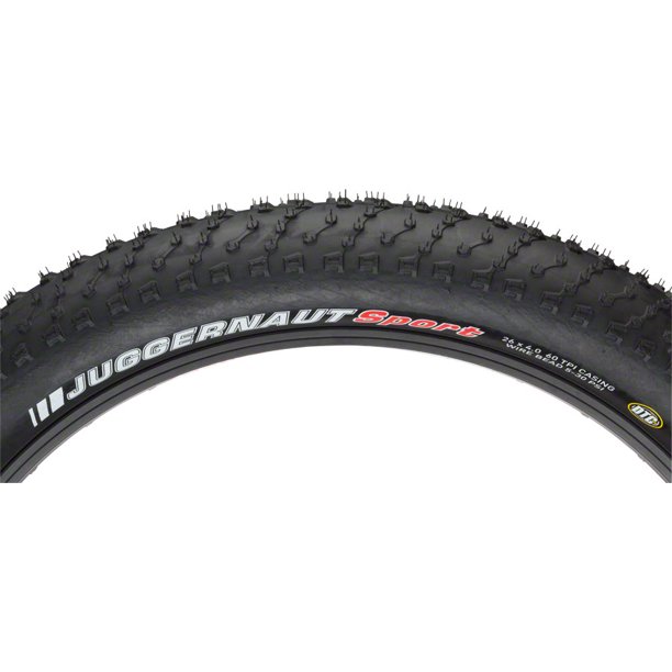 Kenda Juggernaut Tire 26 x 4.5 Clincher Wire Black 60tpi Road Bike