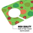 thumbnail image 2 of Lots of Ladybugs and Leaves Pattern Plastic Door Knob Hanger Sign, 2 of 6