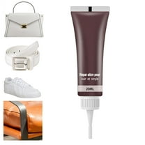 Advanced Leather Repair Gel,Leather Conditioner, Advanced Leather Repair Gel Black Leather and Vinyl Repair Kit, Heals & Restores Dry, Cracked, Scratched Leather (Brown) 1.81x4.33"