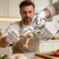 thumbnail image 6 of Heavy Duty Kitchen Scissors, 9.37X4.33 inch Multi Function Kitchen Shears, Stainless Steel Cooking Shears, Ergonomic Handled Kitchen Cutters, All Purpose Shears for Meat Poultry Fish and Herbs, 6 of 7