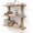 Carbonized Black, variant on 3 Tier Floating Shelves,Long Wall Shelf,Over The Toilet Shelves Bathroom Hanging Display Storage Rustic for Living Room Bedroom Kitchen Office Coffee Bar Decor Decorative