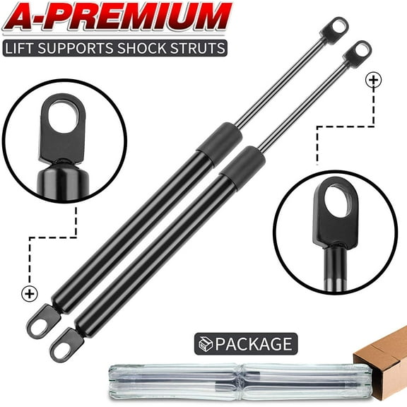 A-Premium Tailgate Rear Trunk Lift Supports Shock Struts Compatible with Select Chrysler Models - LeBaron 1987-1995 Convertible