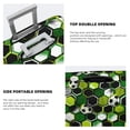 thumbnail image 5 of Bixox Washable Soccer1 Printed Luggage Cover, Fashion Suitcase Protector Fits for Medium luggage, 5 of 8
