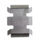 thumbnail image 3 of Placa protectora de eje de Armadura shaofei de chasis de acero inoxidable color plateado, 3 of 5