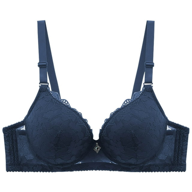 Yuzhih Womens Plus Size Push up Bras Wireless Non-padded Full Coverage Support Comfortable Seamless Bras for Women