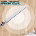 thumbnail image 4 of Lampe de Bureau Polyvalente, Rotation à 360° pour un Contrôle Complet, Fabriquée en Alliage d'Aluminium, Conception à Gradation avec 10 Niveaux de Luminosité, Lampe de Bureau à DEL pour un Éclairage Efficace à la Maison et au Bureau, 4 of 5