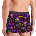 thumbnail image 5 of Kll Mardi Gra2 Men'S Cotton Boxer Briefs Underwear-Large, 5 of 9