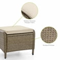 thumbnail image 6 of Greemotion Garda Square Outdoor Ottoman - Set of 2, 6 of 9