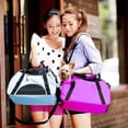 thumbnail image 6 of Cat Carrier,Soft-Sided Pet Travel Carrier for Cats,Dogs Puppy Comfort Portable Foldable Pet Bag Airline Approved (Small Rosered), 6 of 6