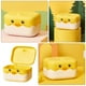 thumbnail image 3 of WORGEOUS 2 jaboneras de barra con tapa, escurridor de jabón de pato lindo, contenedor de plástico para jabón con tapa, caja de jabón desmontable para baño, ducha, hogar, camping, viajes, 3 of 8