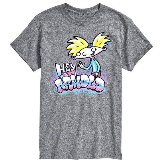 Hey Arnold! - Graffiti Arnold - Men's Short Sleeve Graphic T-Shirt