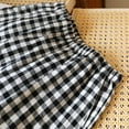 thumbnail image 3 of yillto Womens Boxer Shorts Cotton Plaid Pajamas Short Pants 2025 Lounge Sleepwear Beach Bottoms with Pockets, 3 of 7