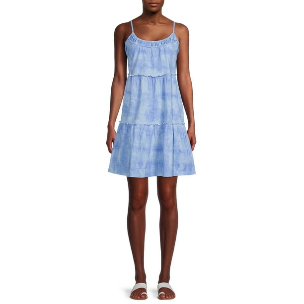 Time and Tru Time and Tru Women's Tiered Tank Dress