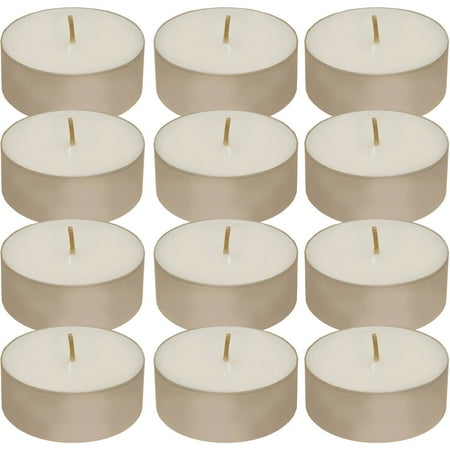 Extra Large Tea Light Candles, 12 Count (Best Tea Light Candles)