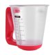thumbnail image 2 of EeaseMX Taza medidora digital multifunción de 1000 g/1 g con pantalla LCD, para cocina, leche en polvo (roja), 2 of 7