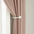 thumbnail image 5 of (2 pack) Mainstays White Ball Curtain Rod Holdbacks (2 Count), 5 of 8