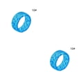 thumbnail image 1 of Jumpingount Anillo Unisex de moda 2021, anillo Punk luminoso que brilla en la oscuridad, anillo de boda, anillos fluorescentes para mujeres y hombres, Type6 NO6 Jumpingount CBP170022, 1 of 1