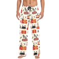 thumbnail image 7 of FORMRS Mens Pajama Pants with Pockets Sleepwear Lounge Bottoms Sizes S-2XL, Christmas Gift Train, 7 of 7