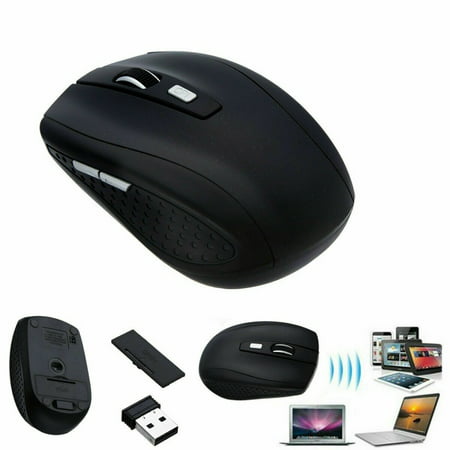 2.4GHz Wireless Optical Gaming Mouse Cordless Mice USB Receiver For PC