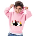thumbnail image 3 of Sudadera con capucha para bebé, niño y niña, sudadera informal con estampado para bebé, regalo para niña, blusa, 3 of 5