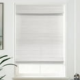 thumbnail image 3 of MOOD Custom Bamboo Shades | WOVEN | Cordless Designer Natural Woven Wood Roman Shades for Windows | Woven Sand (Sheer) | 67.5"W x 72"H, 3 of 5