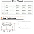 thumbnail image 3 of Summer Saving Wycnly Shorts for Women Womens Shorts Casual Solid Loose Straight Elastic Waist Shorts Button Pocket Stretchy Jean Short Pants, 3 of 7