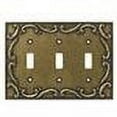 thumbnail image 2 of Brainerd French Lace Triple Switch Wall Plate, Available in Multiple Colors, 2 of 2