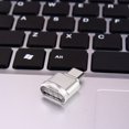 thumbnail image 2 of Sywqhk Mini llavero portátil tipo tipo C USB3.1 lector de tarjetas de memoria Micro SD TF, 2 of 6