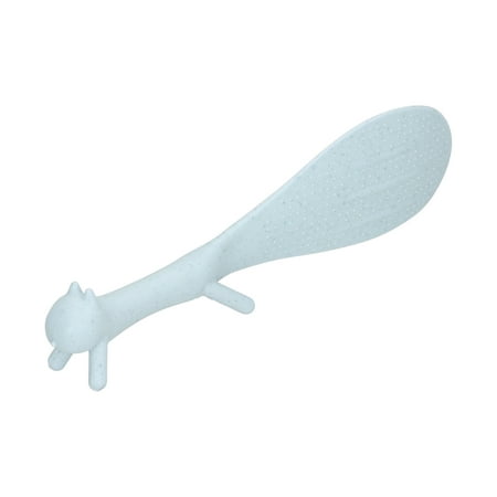 

Rice Spoon Lovely Squirrels Shape Standing Non‑Stick Rice Spoon Kitchenware for Home KitchenGreen