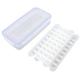 thumbnail image 1 of Silicone Ice  , 72 Grid Ice  Tray 1.7 Liter Ice  Box With Lid And Bin For Freezer, 2 Section, 1 of 8