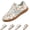 Blue -AI09, variant on Domzle Women's Floral Print Casual Sneakers Fashion Sole Skate Shoe | Casual Tennis Walking Shoe ,Comfortable Non-Slip Walking Shoes for Spring & Summer Yellow