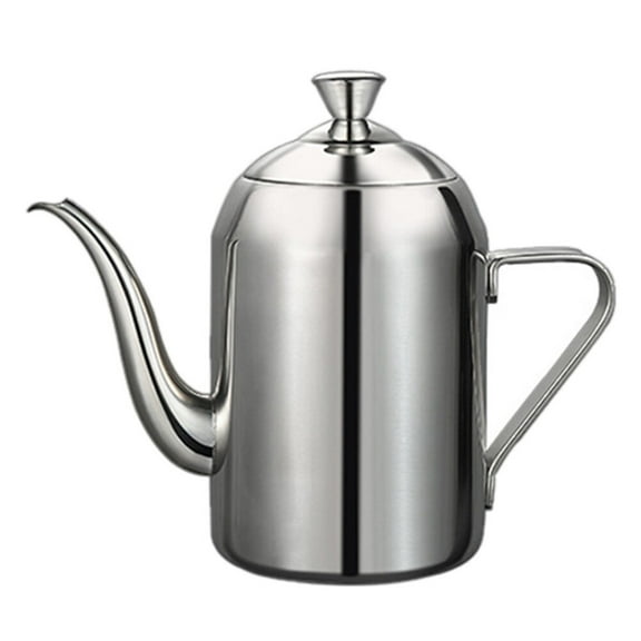 TABLZONE stainless steel oil pot Oil Container Silver 1Pc