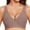 Grey, variant on V Petal Bras for Women No Underwire Soft Wireless Bralettes Comfort Seamless Bra for Ladies Black XL