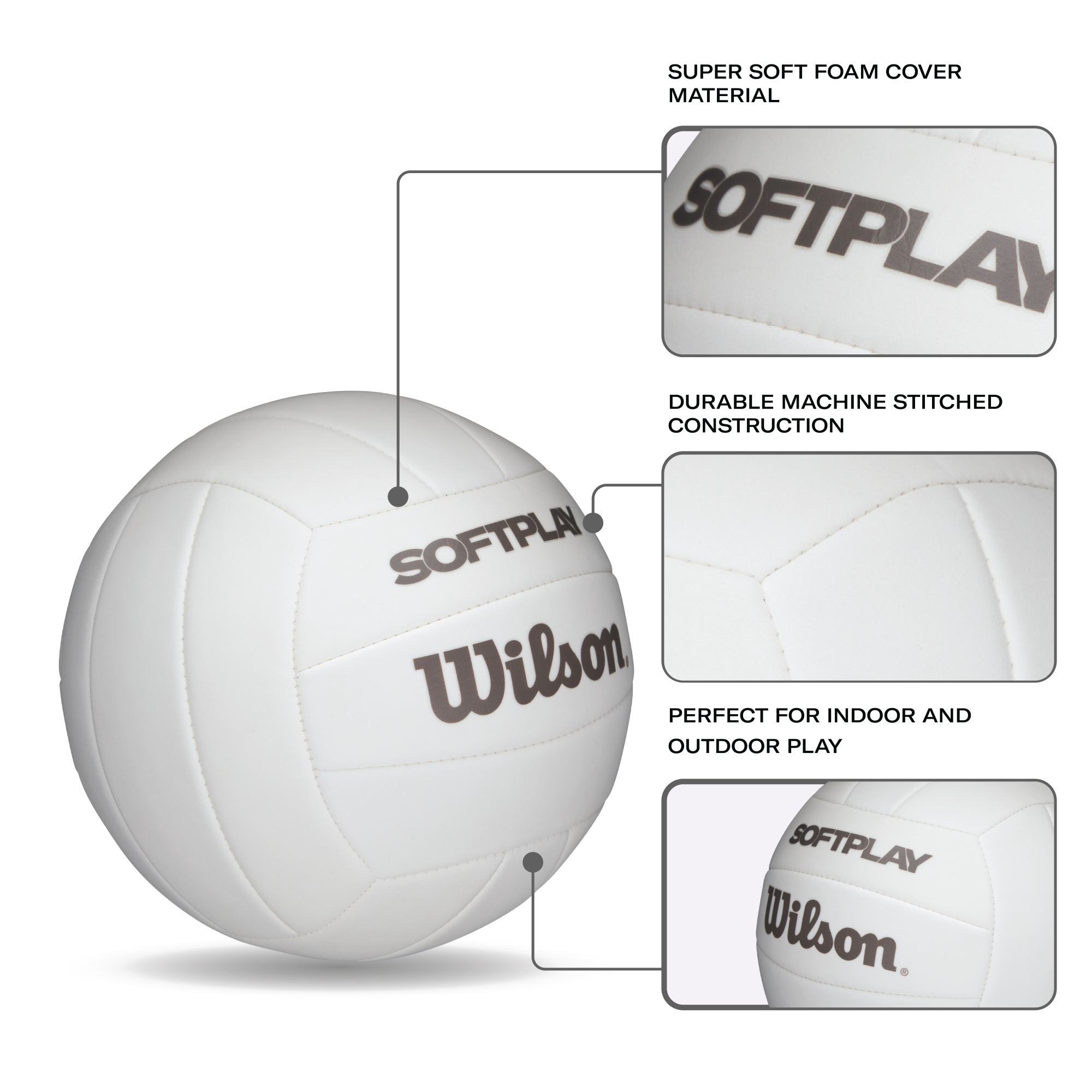 Wilson Softplay Recreational Volleyball photo 6
