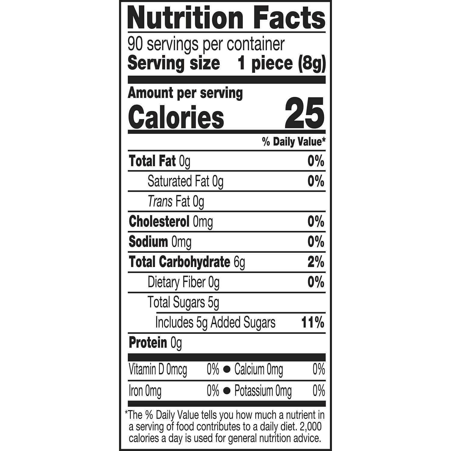 Bubble Yum Original Chewy Bubble Gum, Packs 1.4 oz, 18 Count