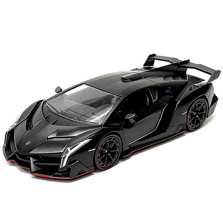 1/18Lamborghini Veneno マットブラック ミニカー Amazon.com: KiNSMART Lamborghini Veneno 1:36 Scale 5 Inch
