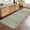 Green Camel, variant on Washable Modern Braided Printed Rug, Non-Slip, Foldable, Non-Shedding Soft Low Pile Area Rug for Living Room, Bedroom, Dining Room, and Farmhouse