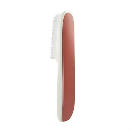 

Thinsont Plastic Shoes Cleaning Brush Portable Reusable Ergonomic Washable Colorful Household Shoe Clothes Brushes Red