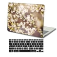 thumbnail image 1 of KSK KAISHEK Only for MacBook Pro 14 inchs Case 2023/2022/2021 Release Model M2 A2779 A2442 M1, Plastic Hard Shell Case Cover + Black Keyboard Cover, Flower 1715, 1 of 5