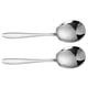 thumbnail image 1 of 2 cucharas grandes de acero inoxidable para servir buffet con mango largo., 1 of 8