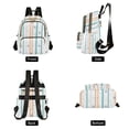thumbnail image 4 of FORMRS Mini Backpack Purse for Women Travel Daypack Casual Shoulder Bag, Cute Nautical Pattern, 4 of 7