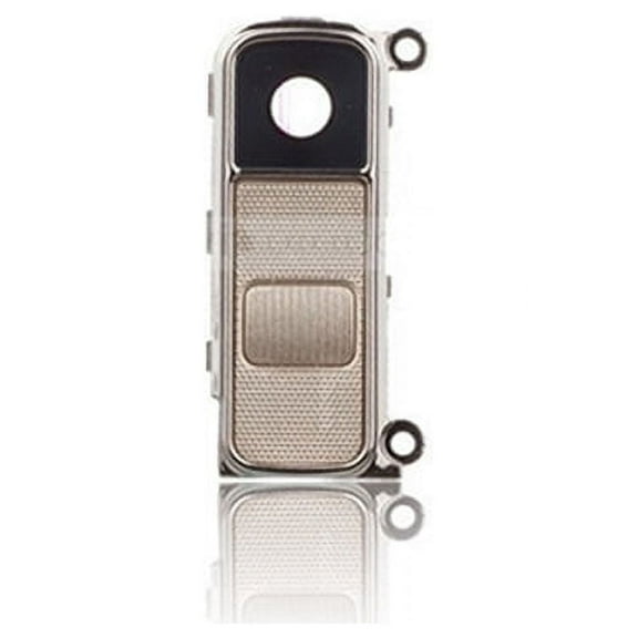 Replacement Back Camera Lens With Power & Volume Buttons Compatible For LG K10 (2016) (Gold)