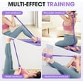 thumbnail image 5 of ABPETE 21 Fitness Resistance Bands-4 Tube Pedal Ankle Puller, 2025 New Stretching Bands for Arm and Leg Workouts, Pedal Resistance Band Sit up Exercise Equipment for Home Workout & Training, 5 of 8
