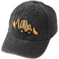 thumbnail image 2 of Baseball Caps with Cute Excavator Embroidery for Boys and Girls, 2 of 5