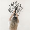 thumbnail image 3 of Sdcart Metal Tree of Life Decor, Metal Wall Decor, Tree Art Wall Decor, Metal Wall Art, Tree of Life Decor, Living Room Bedroom Indoor Outdoor Metal Wall Art Hangings (04), 3 of 6