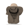 thumbnail image 2 of Sombrero  Cazador Con Capa Protección Del Sol Unitalla Lab.G Café, 2 of 4